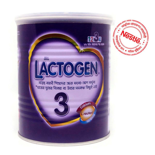 Nestlé LACTOGEN 12th month 400gm TIN