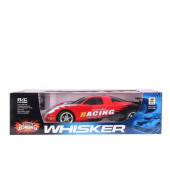 Plastic Remote Control Whisker Racing Toy Car - Red
