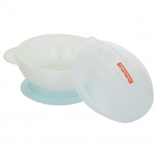 Fisher-Price Non-Slip Suction Bowl with Snap-in Spoon, Blue (1016700)