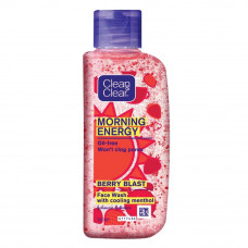 Clean & Clear Morning Energy Berry Blast Face Wash with Cooling Menthol 50 ml