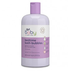 Boots Baby Bedtime Bath Bubbles Gentle & Mild For Tear Free Bath Time Mild Formula 500 mL