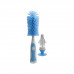 Fisher-Price Silicone Bottle Brush Set for Baby, Blue (6011010)