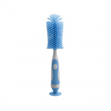 Fisher-Price Silicone Bottle Brush Set for Baby, Blue (6011010)
