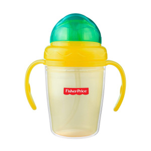 Fisher-Price Double Wall Baby Sipper Training Cup 230 ml, Yellow (4017110)