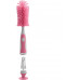Fisher-Price Silicone Bottle Brush Set for Baby, Pink (6011110)