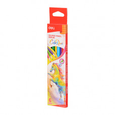 Deli ColoRun Colored Pencil 6 Colors C003 60