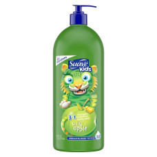 Suave Kids Silly Apple 3 in 1 Shampoo Conditioner & Body Wash 532ml