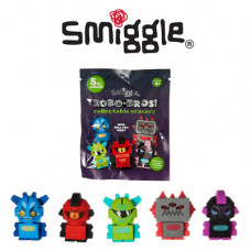 Smiggle Collectable Erasers Mystery Bag Robot