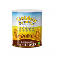 Golden Country Quick Cooking White Oats Tin 500 gm