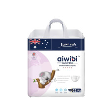 Aiwibi Australian Premium Baby Diaper Newborn Belt 0-5 Kg 22 Pcs