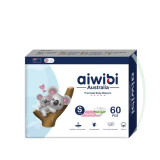 Aiwibi Australian Premium Baby Diaper Belt 3-6 Kg 60 Pcs