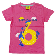 Kiki & Koko Boy's T-Shirt Royal Pink