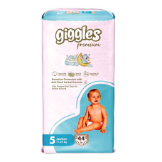 Giggles Premium Baby Diaper 11-25 Kg Junior 44 Pcs