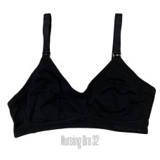 Nursing Bra For Women Size 32 Black