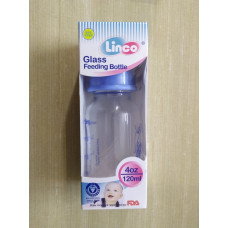 Linco Crystal Glass Bottle 4oz L-22149