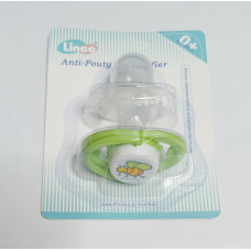 Linco Flat type silicone pacifier ( new born)  L-22310