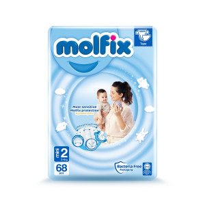 Molfix Jumbo Mini Belt 3-6 Kg 68 Pcs (Made in Turkey)