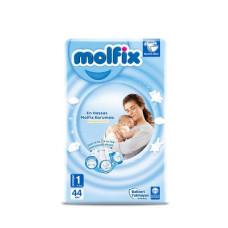 Molfix Twin Newborn Belt 2-5 Kg 44 Pcs (Made in Turkey)