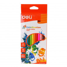 Deli Color Emotion Color Pencil 12 Colors C002