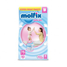 Molfix Jumbo Pants XXL 15+ Kg 50 Pcs (Made in Turkey)