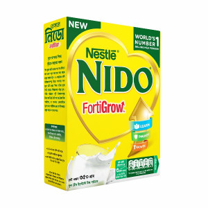 Nestlé NIDO Fortigrow Full Cream Milk Powder 350 gm BIB