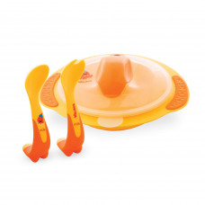 Pur Walrus Meal time set Bowl & Cultery