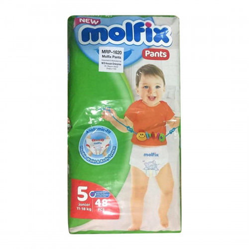 Molfix Jumbo Pants Junior 12-17 Kg 48 Pcs (Made in Turkey)