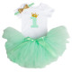 1 Year Baby Girl Dress Princess Girls: Mint