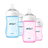 Philips Avent Natural Color Bottle 260 mL SCF 034/10 and SCF 035/10