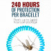 Pitch and Trek Mosquito Repellent Bracelet 10 Pieces Per Pack