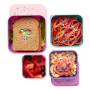 Smiggle Super Sandwich Container Mid Blue