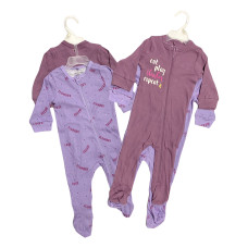 Land of Wishes Baby Romper (Set of 2): Design 7