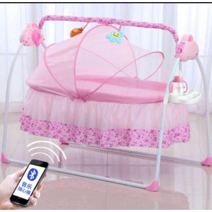 Smart Care Baby Cradle /Bed 4 in 1 with remote Control and Accessories