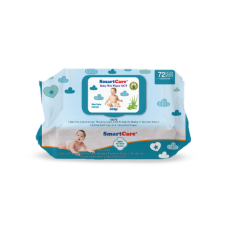 Smart Care Wet Wipes with Flip top 72pcs
