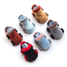 Soft Cartoon Car Baby Socks