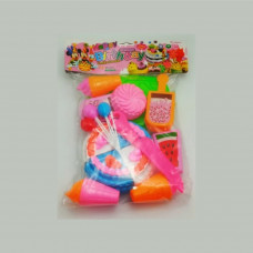 Birthday cake cutter toy set