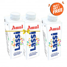 Amul Lassi 250ml (Buy 2, Get 1 Free)