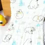 Little Bear Premium 6-Layer Pure Cotton Baby Face Towel 25×50cm