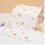 6-Layer Pure Cotton Muslin Baby Towel 25×50cm  Soft Absorbent Infant Wash Cloth