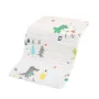 Dinosaur Forest 6-Layer Cotton Muslin Baby Towel 25×50cm Soft & Absorbent