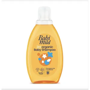 Babi Mild 2-in-1 Moisturizing Baby Shampoo 180 ml. (Thailand)