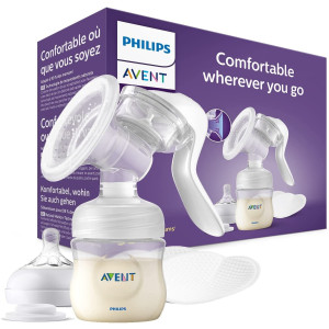 Philips Avent BPA Free Comfort Manual Breast Pump SCF430/10