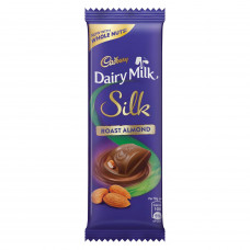 Cadbury Dairy Milk Silk Roast Almond Chocolate Bar 58gm
