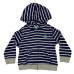 Carter's Boy Hoodie Set 2Pcs Set Navy Blue Check