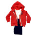 Carter's Boy Hoodie Set 3Pcs Set Red