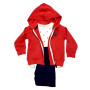 Carter's Boy Hoodie Set 3Pcs Set Red