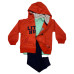 Carter's Boy Hoodie Set 3Pcs Set Orange