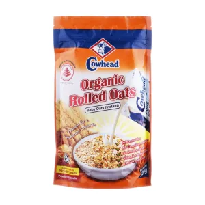 Cowhead Organic Instant Rolled Oats 500g