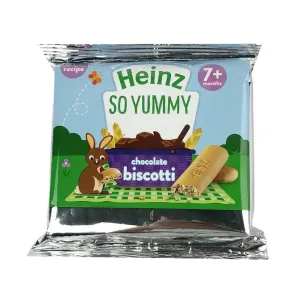 Heinz So Yummy Chocolate Biscotti 7 Months+ 60g