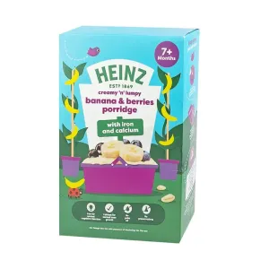 Heinz Creamy N Lumpy Banana & Berries Porridge 7 Months+ 200g